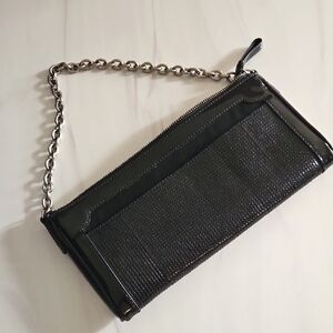 Cole Haan Chic Black Chain Clutch